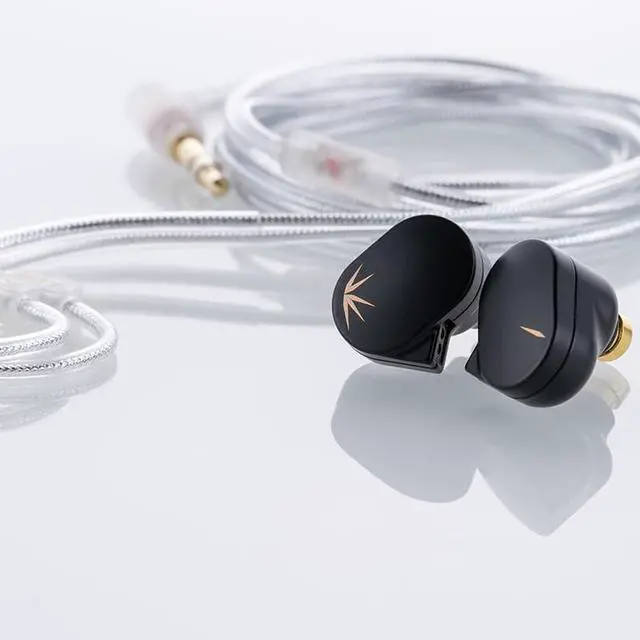 Alt view image 4 of 7 - CHU II High Performance Dynamic Driver IEMs Interchangeable Cable in-Ear Headphone