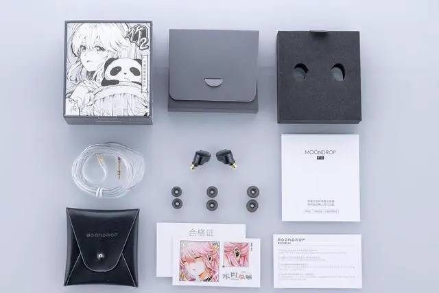 Alt view image 7 of 7 - CHU II High Performance Dynamic Driver IEMs Interchangeable Cable in-Ear Headphone