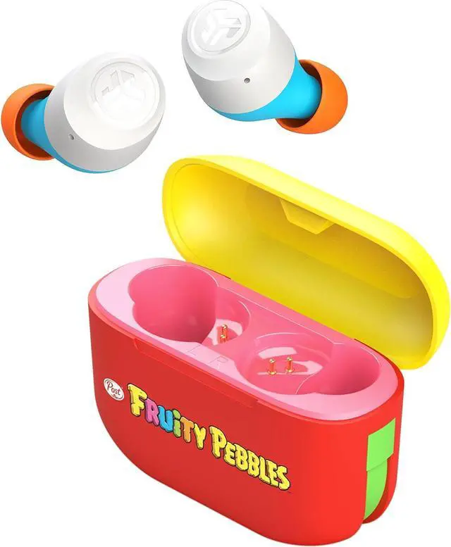 Main image of Go Air Pop True Wireless Bluetooth Earbuds & Charging Case Fruity Pebbles Dual Connect IPX4 Sweat Resistance Bluetooth 5 Connection 3 EQ Sound Settings Signature Balanced Bass Boost