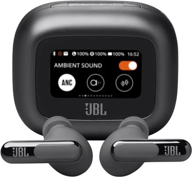 Main image of Live Beam 3 - True Wireless Noise-Cancelling Stick-Closed Earbuds 48Hrs Total Playback Wireless Charging 6 Mics for Perfect Calls Multi-Point Connection IP55 Waterproof and dustproof (Black)