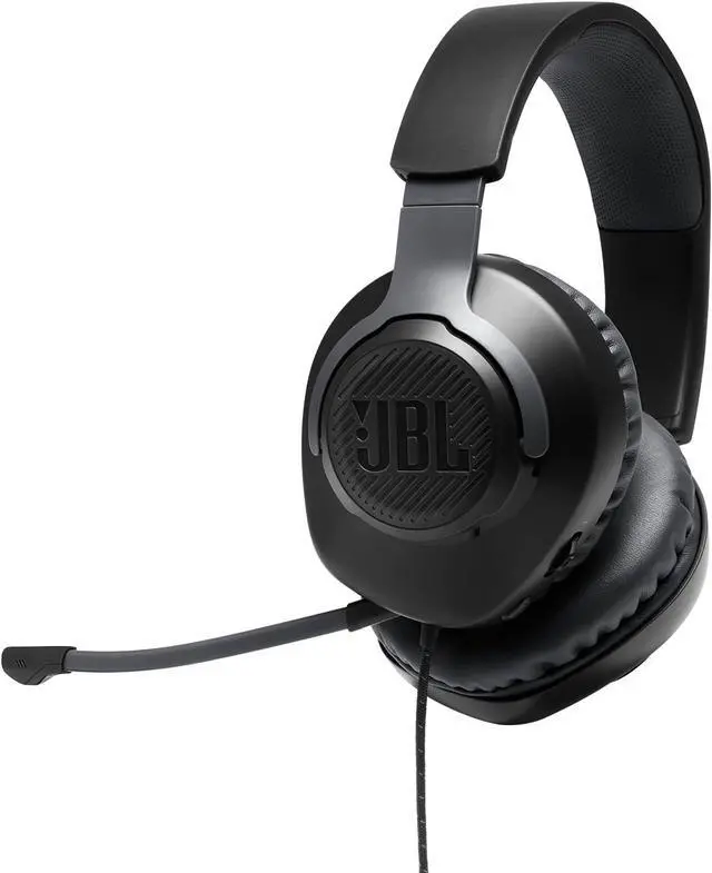 Main image of Quantum 100 - Wired Over-Ear Gaming Headphones - Black Large