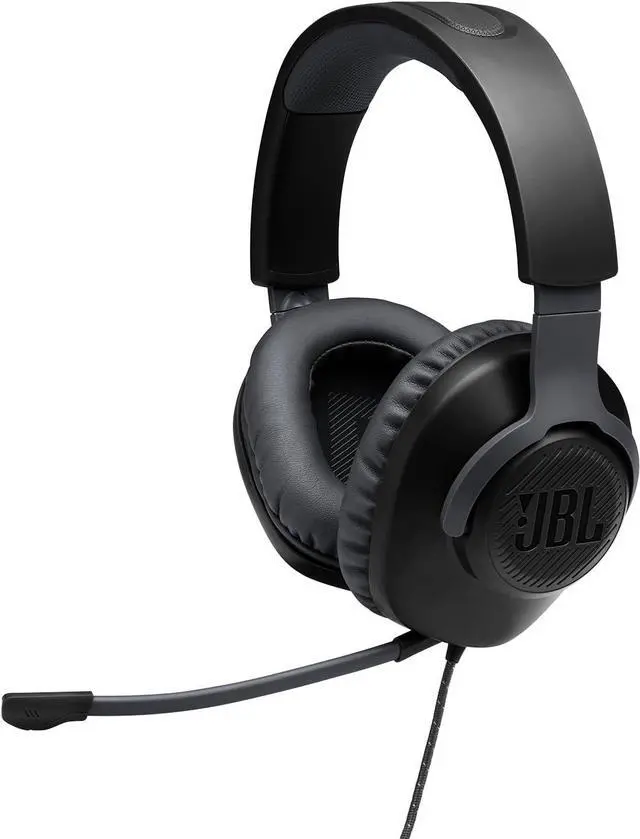 Alt view image 5 of 7 - Quantum 100 - Wired Over-Ear Gaming Headphones - Black Large