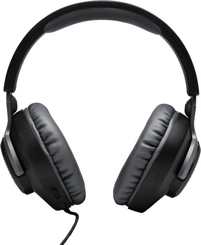 Alt view image 6 of 7 - Quantum 100 - Wired Over-Ear Gaming Headphones - Black Large
