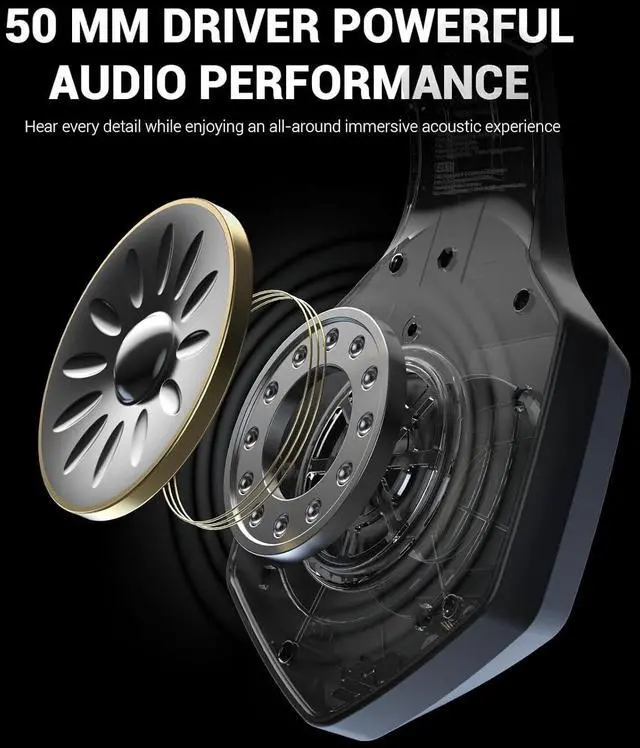 Alt view image 6 of 7 - EKSA E1000 USB PC Gaming Headset with Mic, 7.1 Surround Sound | Computer Headphones with Microphone Noise Cancelling, RGB Light, Wired Headphones for PS4, PS5 Console, Laptop, Call Center