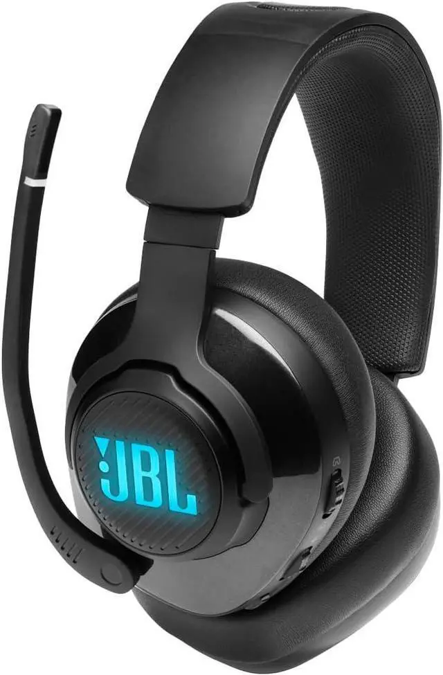 Alt view image 5 of 7 - Quantum 400 - USB over-ear gaming headset with game-chat balance dial QuantumSURROUND and DTS Voice focus directional flip-up mic and memory foam ear cushions (Black)