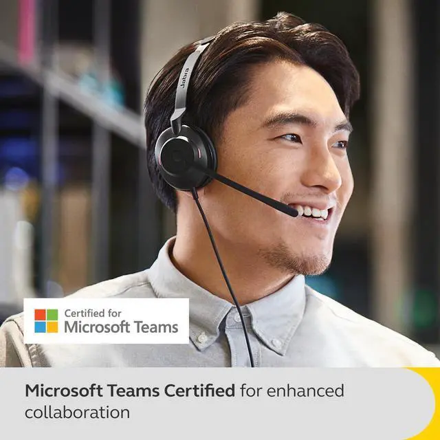 Alt view image 6 of 7 - Jabra Evolve2 30 SE MS Mono - Headset - on-ear - wired - USB-A - noise isolating