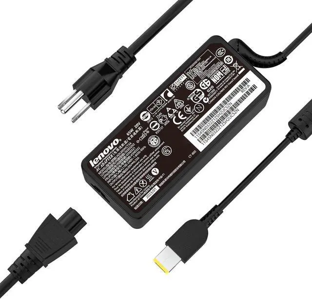 Main image of 65W Laptop Square Tip Charger Fit for  Yoga 11e Thinkpad T460 T470 T470s L470 L460 L440 T450 T440 E560 E550 G50 G50-70 G50-80 Z50 Z50-70 X250 X240 AC Adapter Power (65W Square Tip)