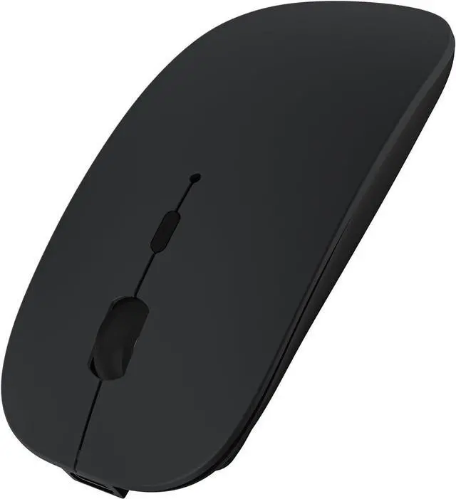 Main image of Bluetooth Mouse for Laptop/MacBook/iPad/Android PC Rechargable Quiet Slim Wireless Mice Compatible with Windows/Linux/Tablet Black