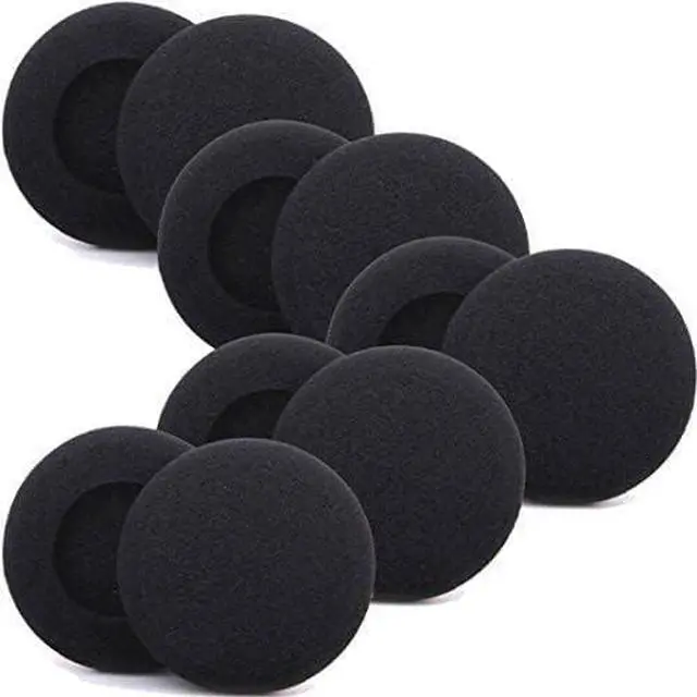 Main image of Ear Cushions Foam Replacement for Supra Plus Encore and Most Standard Size Office Telephone Headsets H251 H251N H261 H261N H351 H351N H361 H361N Headphones Disposable Covers 5 Pairs