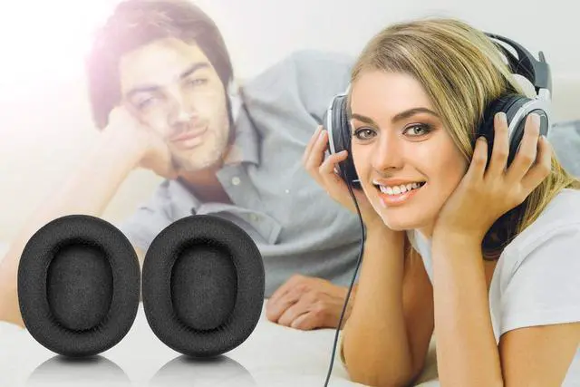 Alt view image 2 of 7 - Arctis 7 Ear Cushion Replacement Ear Pads Compatible with Arctis Pro Wireless Arctis 5 Arctis 3 Arctis 9X Headphones | Ear Pads with Enhanced Memory Foam | Black