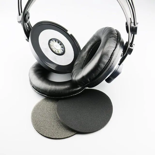 Alt view image 5 of 7 - Replacement Earpads for AKG K240 K241 K242 K270 K271 K272 K240 MkII K271 Mk Headphones Sheepskin Leather Memory Foam Ear Cushions