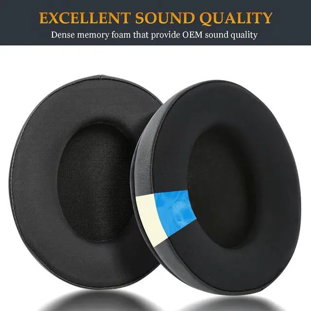 Alt view image 4 of 7 - ATH M50X Earpads Cooling Gel Ear Cushions Pads Upgraded Earcups Replacement for Audio Technica ATH-M50X/M40X/M30X/M20X SteelSeries Arctis 7/5/3/Pro HyperX Cloud 2/Cloud 3/Cloud Alpha Headphones