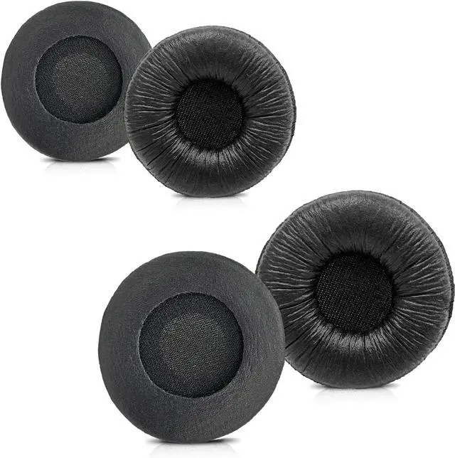 Main image of Plantronics Headset Ear Cushions Earpads Replacement 50mm Ear Pad Covers for Plantronics Blackwire 3220 3210 3320 C320 HW251N HW261N HW510 HW520 Jabra PRO 920 930 Biz 1500 GN2000 Headphones (4 Pack)