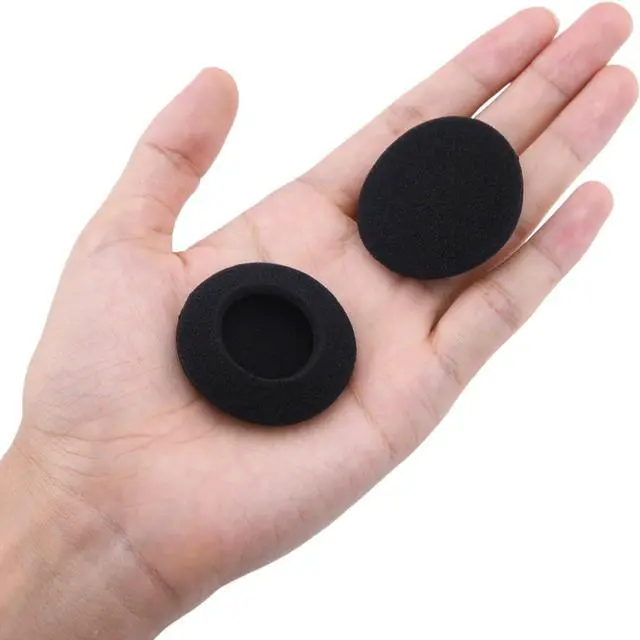 Alt view image 4 of 7 - RMISODO 2 Inch Foam Pad EarPad Ear Cover Compatible with  Sennheiser  Headphone 5 Pairs Black