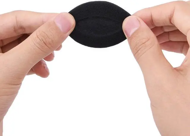 Alt view image 5 of 7 - RMISODO 2 Inch Foam Pad EarPad Ear Cover Compatible with  Sennheiser  Headphone 5 Pairs Black