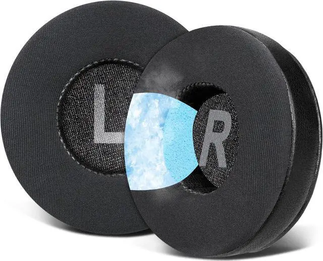 Main image of Cooling Gel Earpads Replacement for  WH-CH500/CH510/CH520 MDR-ZX100/ZX110/ZX110NC/ZX220/XB200/ZX300/ZX330BT MDR-V100/V150/V200/V250/V300/V400 Ear Pads Cushions for DR-BT101 - Black