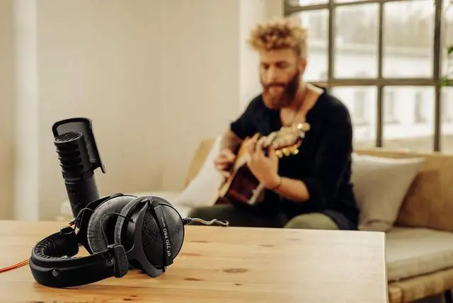 Alt view image 5 of 7 - EDT 770 V Ear pad Set Velour Silver-Grey for DT 770 PRO Series and Other Models