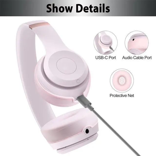 Alt view image 4 of 7 - Silicone Ear Pads Cover for Beats Solo 4 Washable Sweat Earpad Covers Silicone Case for Beats Solo4 & Solo3 Wireless On-Ear Headphones Accessories Protective Pads Cover (Pink)