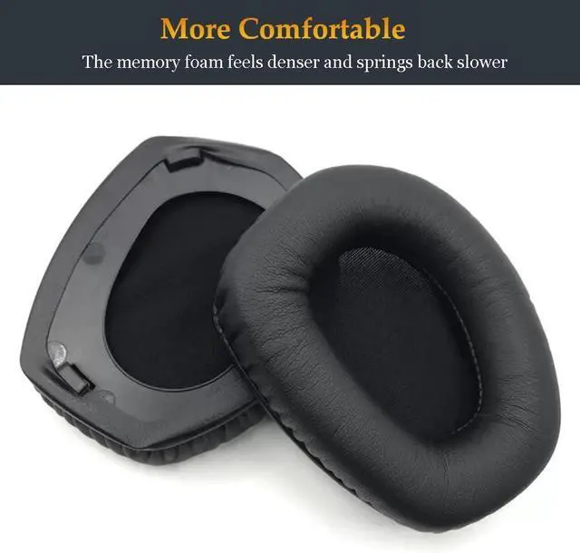 Alt view image 4 of 7 - RS175/HDR175/TR175 Earpads Upgrade RS 175 Replacement Ear Pads Comfortable Ear Cushions Parts Compatible with Sennheiser RS195/RS185/RS175/RS165 HDR195/HDR185/HDR175/HDR165 TR175/TR185 Headphones