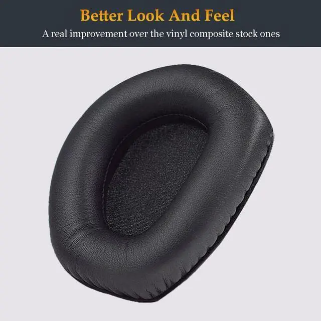 Alt view image 5 of 7 - RS175/HDR175/TR175 Earpads Upgrade RS 175 Replacement Ear Pads Comfortable Ear Cushions Parts Compatible with Sennheiser RS195/RS185/RS175/RS165 HDR195/HDR185/HDR175/HDR165 TR175/TR185 Headphones