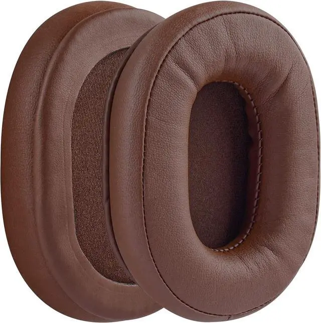 Alt view image 2 of 7 - Geekria QuickFit Replacement Ear Pads for  MDR-7506 MDR-V6 MDR-CD900ST Headphones Ear Cushions Headset Earpads Ear Cups Cover Repair Parts (Brown)
