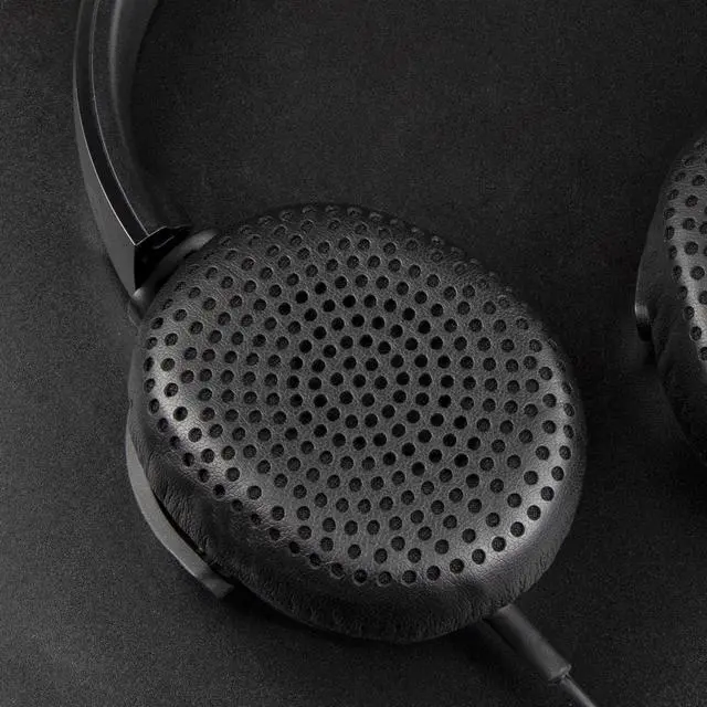 Alt view image 6 of 7 - Earpads Replacement for Skullcandy Riff Riff2 Wired/Wireless On-Ear Headphones Ear Pads Cushions with Softer Leather Noise Isolation Foam (Black)