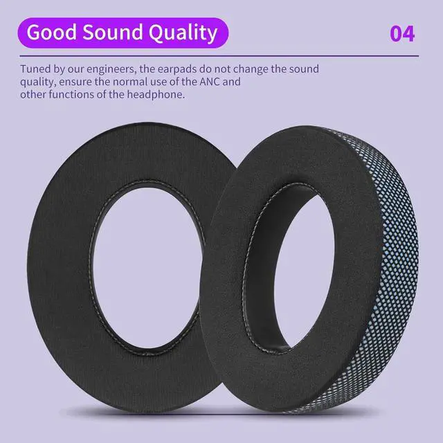 Alt view image 5 of 7 - Upgraded Cooling Gel Replacement Earpads for 700 (NC700) Wireless Headphones Optimized Heat Dissipation and Enhanced Breathability Added Thickness (Blue)