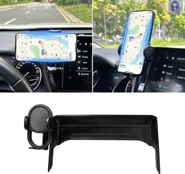 Main image of Car Phone Holder for Toyota Corolla 2019-2025 Corolla Cross 2022-2024 2025 Corolla Accessories Cell Phone Mount with 8 Inch Screen Cell Phone Automobile Cradles Hands-Free 360 Degree Rotation