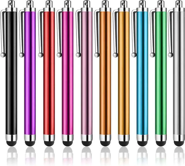 Main image of Stylus Pens for Touch Screens High Precision Universal Stylus for iPad iPhone Tablets  Galaxy All Capacitive Touch Screens (10-Pack)