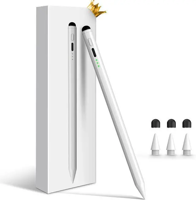Main image of Pencil for  iPad 11th/10th/9th 2X Fast Charge Stylus Pen for iPad Palm Rejection Tilt Sensitivity Compatible with iPad A16/10/9/8/7/6 Pro M4/13/12.9/11 Air M3/M2/5/4/3 Mini 7/6/5
