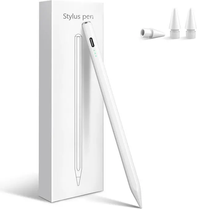 Main image of Stylus Pen for iPad 2025-2018 with 13mins Fast Charge Tilt Sensitive Palm Rejection Pencil for iPad 11th A16 10th/9th/8th/7th/6th Air 11/13 M2/M3 Pro 11/13 M4 Pro 12.9 Air 5/4/3 Mini 7/6/5