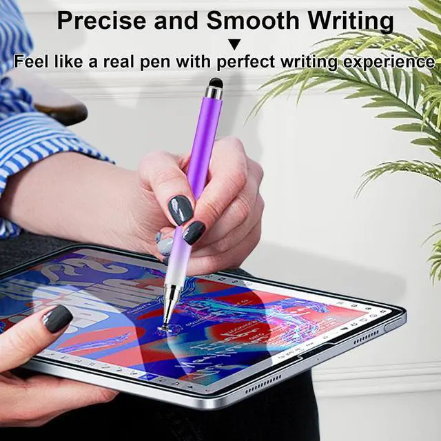 Alt view image 7 of 7 - 5Pack 3 in 1 Stylus Pen for Touchscreen iPad iPhone Stylus Pen with Pen Cap High Precision & Sensitivity Compatible for All Touch Screens iPhone iPad/Android Tablets Laptop