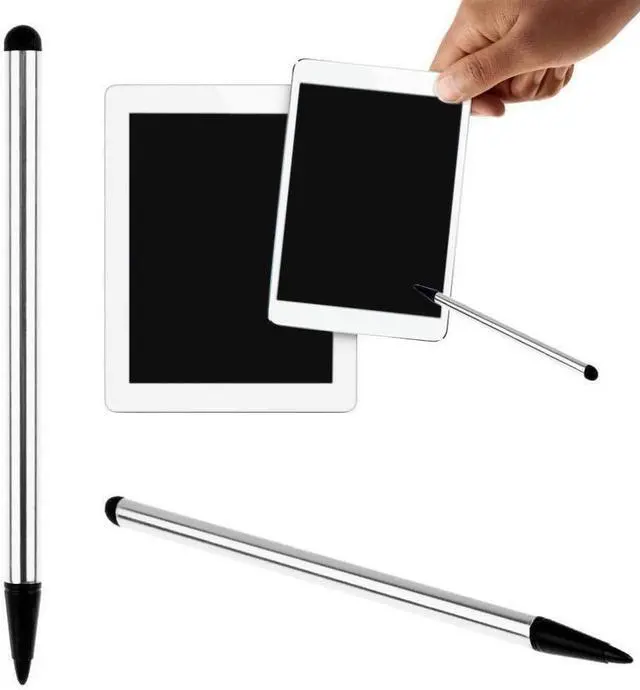 Alt view image 3 of 7 - 3Pcs Silver Stylus Pens Universal Fine Point Pencil for Phone/iPad/Android/Tablet and Other Touch Screens High Precision Stylus for All Universal Touch Screen Devices Styluses Accessories