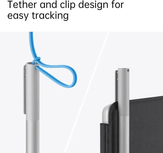 Alt view image 7 of 7 - Surface Pen for Surface Pro 11 for Surface Pro/Go/Laptop/Book/Studio Series Surface Stylus with Replacement Tip 1024 Pressure Platinum Model 1896