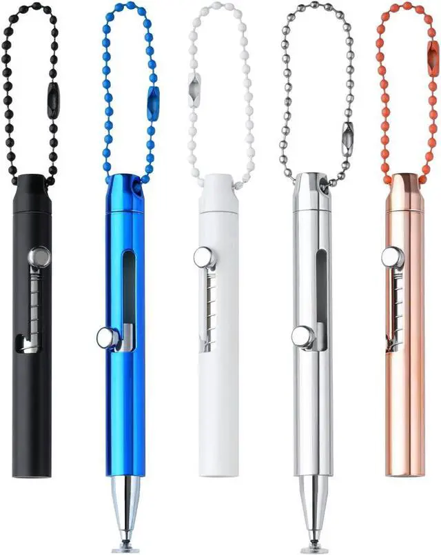 Main image of Stylus Pens for Touch Screens Portable High Precision Capacitive Stylus for iPad iPhone  Galaxy All Universal Touch Screen Devices (5-Pack(Black/White/Blue/Silver/Rose Gold))