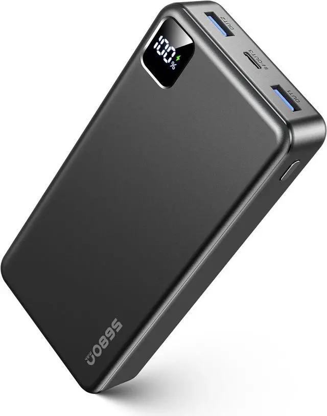 Main image of Portable Charger Power Bank 56800mAh Battery Pack-22.5W Fast Charging with USB C & LED Display 3 Outputs High Capacity Portable Power Bank for iPhone 16/15/14/13 Series  iPad etc