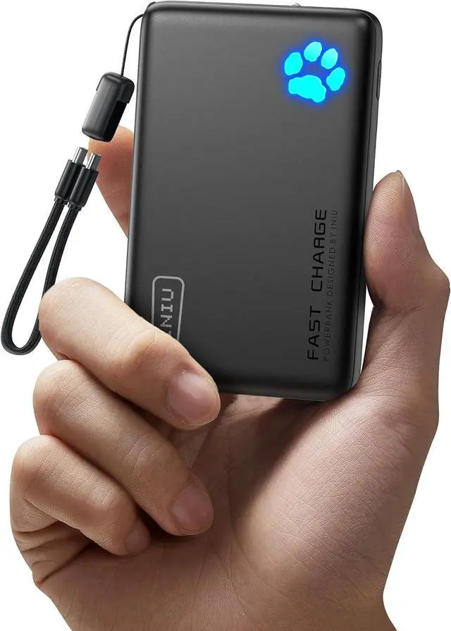 Main image of Portable Charger Lightest 10000mAh 45W PD Power Bank USB C in&Out Fast Charging Battery Pack External Phone Powerbank Compatible with iPhone 16 15 14 13  S22 S21 Google iPad etc