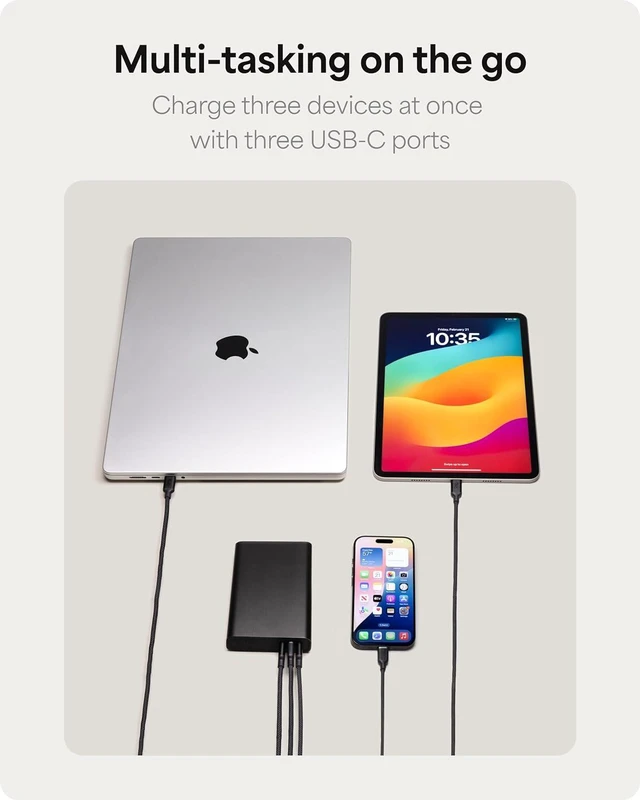 Alt view image 4 of 7 - Powerstation Fast 20,000mAh Power Bank