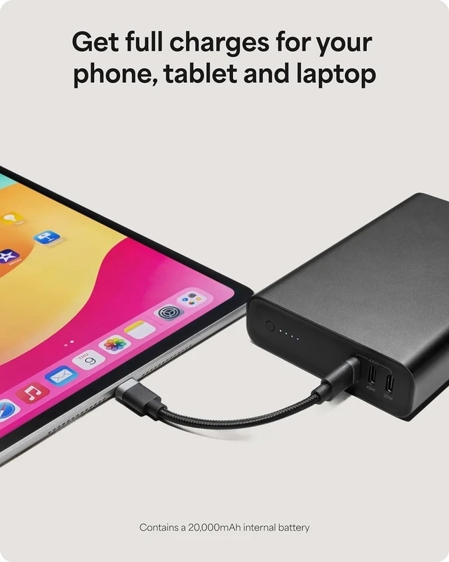 Alt view image 6 of 7 - Powerstation Fast 20,000mAh Power Bank