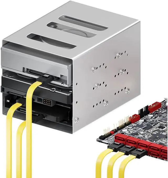 Alt view image 2 of 6 - isptewhie SATA Cable III 3 Pack SATA Cable III 6Gbps Straight HDD SDD Data Cable with Locking Latch 15.7 Inch 40cm Compatible for SATA HDD  SSD  CD Driver  CD Writer - Yellow