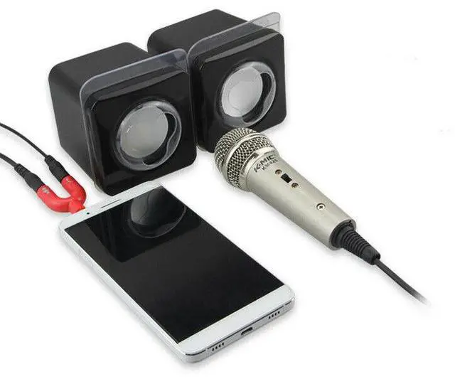 Alt view image 5 of 5 - 4 Position 3.5mm Stereo Splitter Audio to Mic Headset Jack Plug Y Adapter Black