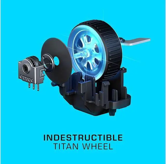 Alt view image 4 of 7 - ROCCAT Kain 120 AIMO ROC-11-612-WE White 1 x Wheel USB Wired Optical Titan-Click RGB Gaming Mouse