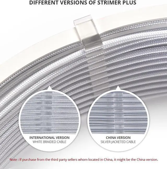 Alt view image 4 of 11 - LIAN LI  STRIMER PLUS TRIPLE 8 PIN -- Addressable RGB VGA power cable---- Strimer plus triple 8 pins