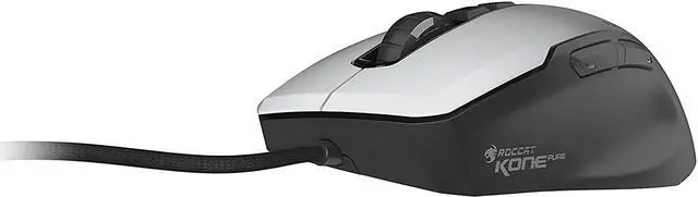 Alt view image 4 of 5 - ROCCAT KONE Pure Owl-eye - Optical RGB Gaming Mouse - White