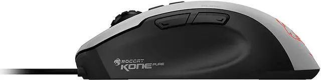 Alt view image 3 of 5 - ROCCAT KONE Pure Owl-eye - Optical RGB Gaming Mouse - White