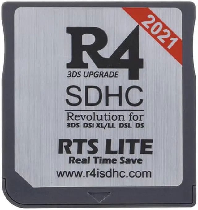 Alt view image 2 of 7 - 2021 New R4I SDHC RTS LITE Flash Card Adapter for DS DSI 2DS 3DS New3DS & All DS Consoles - Silver