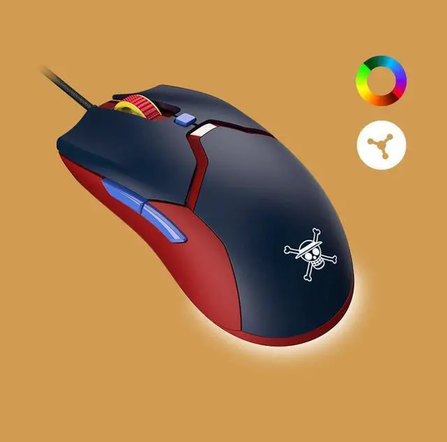 Alt view image 3 of 6 - Razer ONE PIECE LUFFY Limited Edition Gaming Mouse and Mouse Pad Combo: Viper Mini Ultralight - 8500 DPI Optical Sensor - Chroma RGB Underglow Lighting - 6 Programmable Buttons