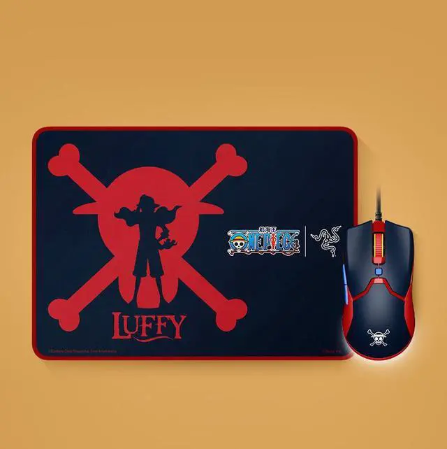Main image of Razer ONE PIECE LUFFY Limited Edition Gaming Mouse and Mouse Pad Combo: Viper Mini Ultralight - 8500 DPI Optical Sensor - Chroma RGB Underglow Lighting - 6 Programmable Buttons