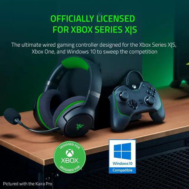 Alt view image 7 of 7 - Wolverine V2 Wired Gaming Controller for Xbox Series X: Remappable Front-Facing Buttons - Mecha-Tactile Action Buttons and D-Pad - Hair Trigger Mode with Trigger Stop-Switches - Black