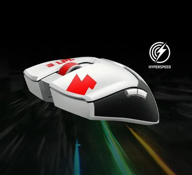 Alt view image 2 of 5 - Viper Ultimate Lightest Wireless Gaming Mouse & RGB Charging Dock: Hyperspeed Wireless Technology - 20K DPI Optical Sensor - Chroma RGB Lighting - 70 Hr Battery - LPL Limited Edition